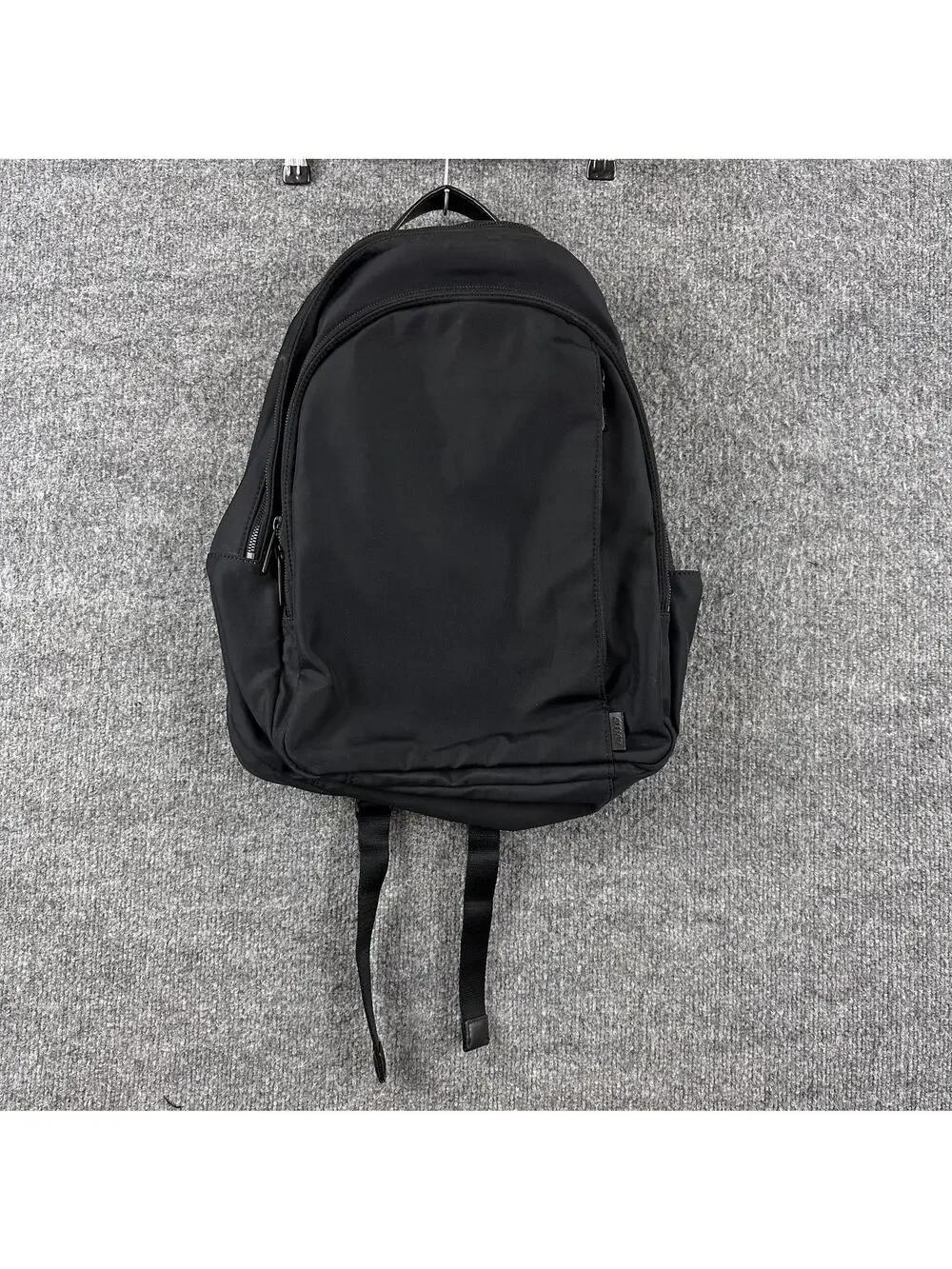 Away Daypack Minimalist Nylon Laptop Travel Backpack Black Work Office College